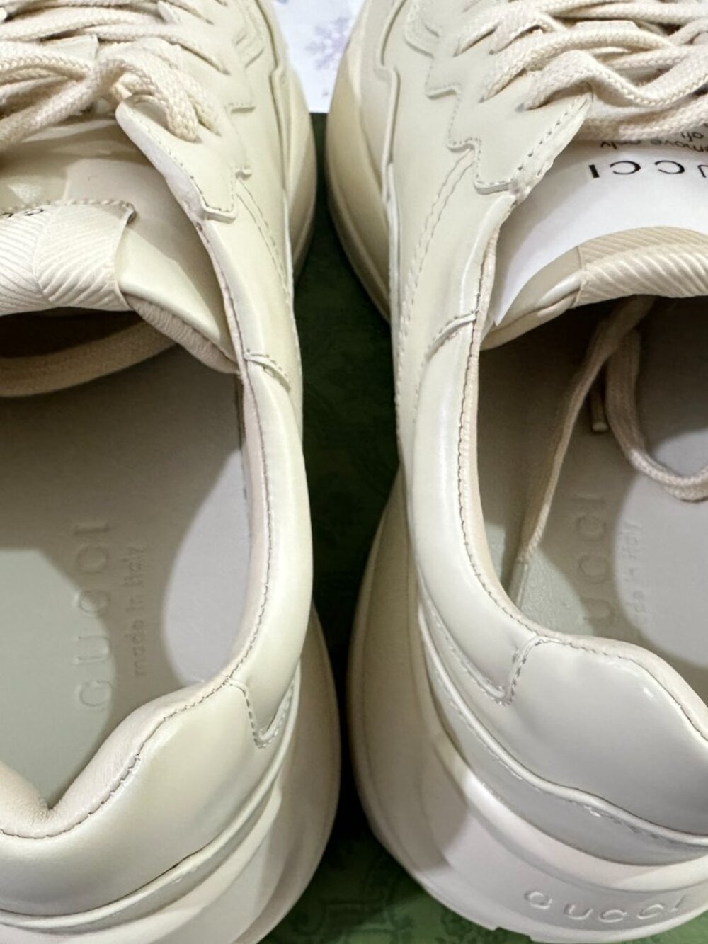 Gucci Rhyton Cat Print Chunky Sneakers - Picture 5 of 5